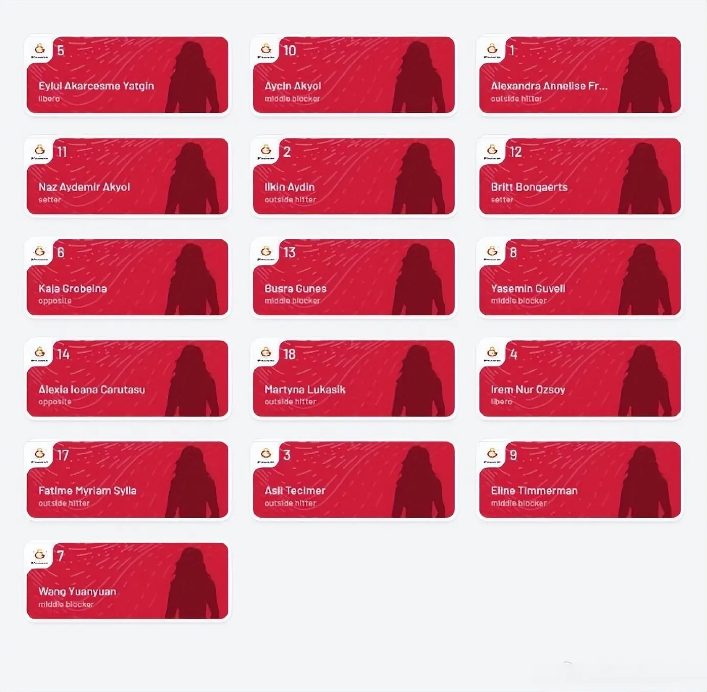 国手球员们, 如今终于尘 国手球员们, 如今终于尘